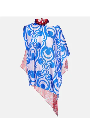 DRIES VAN NOTEN Blusa de mezcla de seda estampada