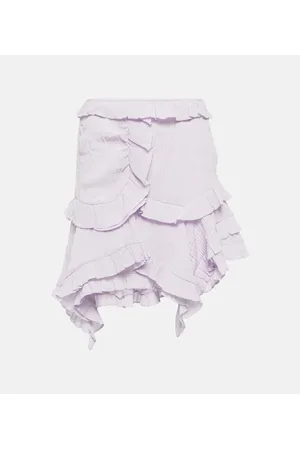 Isabel Marant Minifalda Geneva con volantes