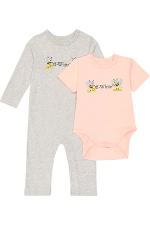 OFF-WHITE Bebé - set de mono y body de jersey