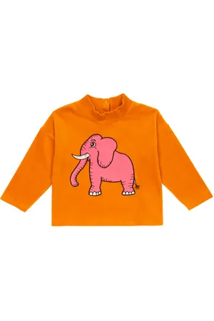 Mini Rodini Sudadera de terciopelo bordada