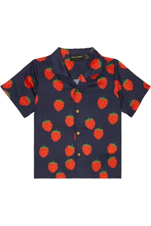 Mini Rodini Camisa Strawberries de sarga