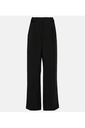 MUGLER Pantalones anchos con aberturas