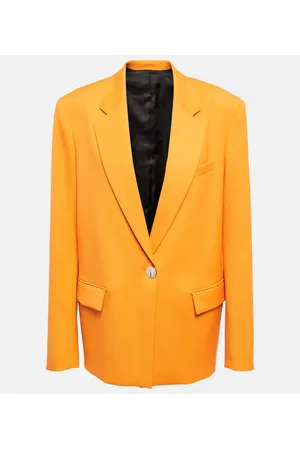 The Attico Blazer Bianca en mezcla de lana