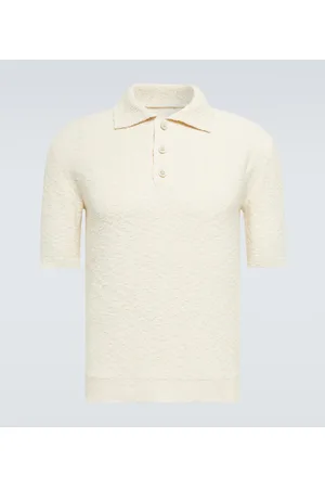 Maison Margiela Polo de mezcla de algodón