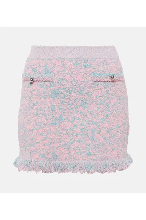 Paco rabanne Minifalda de tweed