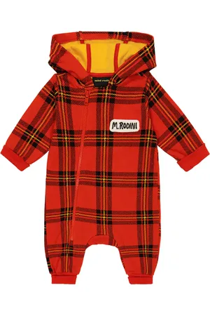 Mini Rodini Bebé - mono de algodón estampado