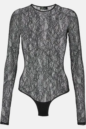 WARDROBE.NYC Body de encaje floral