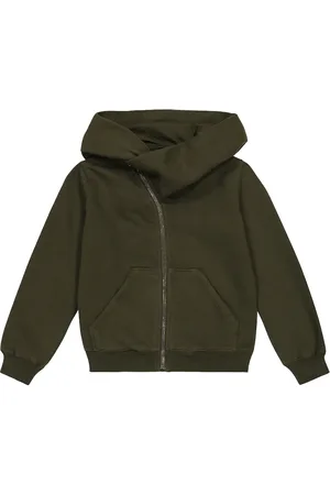 Rick Owens Sudadera Mountain de punto fino de algodón