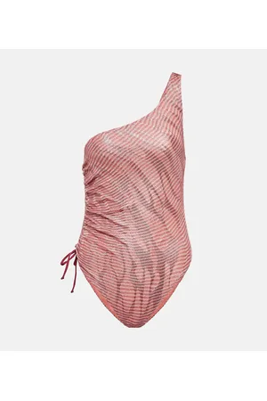 Missoni Bañador de un solo hombro en jacquard