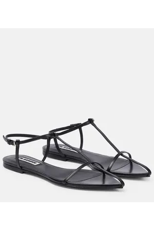 Jil Sander Sandalias Tripon de piel