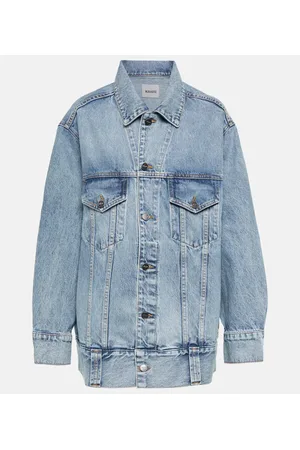 Khaite Chaqueta Grizzo de denim
