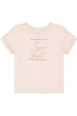 Brunello Cucinelli Camiseta de algodón estampada