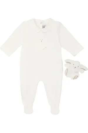 Tartine Et Chocolat Bebé - set de body de algodón y peluche