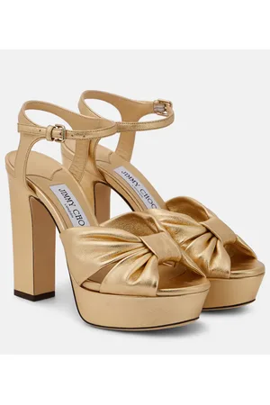 Jimmy Choo Sandalias Heloise 120 de piel