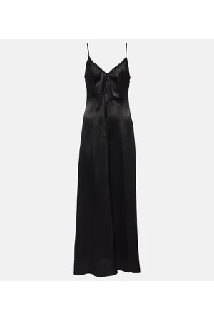 Proenza Schouler White Label vestido largo Harper de satén