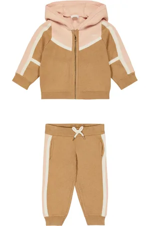 Chloé Chloé Kids Bebé - set de sudadera y pantalones mezcla de algodón