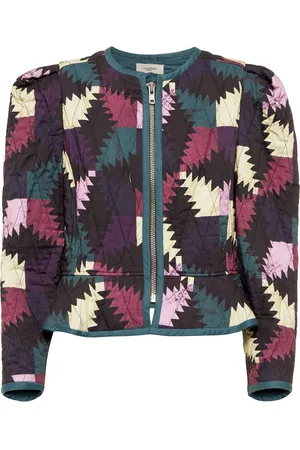 Marant Etoile Chaqueta Hafileal con patchwork