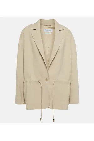 Max Mara Chaqueta Betulla de mezcla de lana