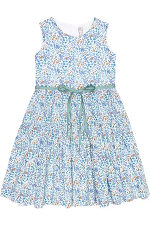 Il gufo Vestido de algodón floral