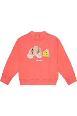 Palm Angels X Smiley sudadera en jersey de algodón