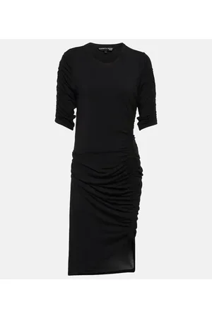 VERONICA BEARD Vestido corto Lockwood de punto fino