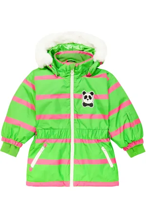 Mini Rodini Chaqueta de esquí a rayas