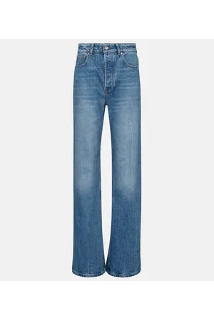 Paco rabanne Jeans anchos de tiro alto
