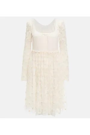 Chloé Chloé Vestido corto de seda
