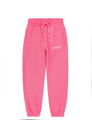 OFF-WHITE Pantalones deportivos de algodón