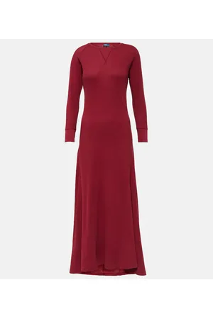 Ralph Lauren Vestido midi de algodón
