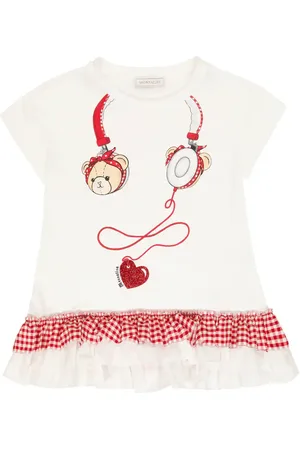 MONNALISA Camiseta de algodón estampada