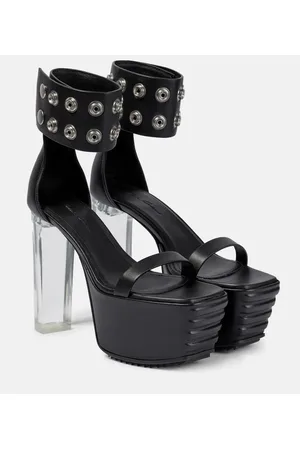 Rick Owens Sandalias Minimal Grill de piel