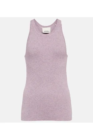 Isabel Marant Top Merry de punto acanalado