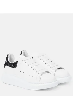 Alexander McQueen Zapatillas Oversized de piel adornadas