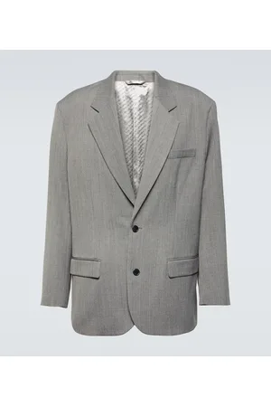 Acne Studios Blazer de mezcla de lana oversized