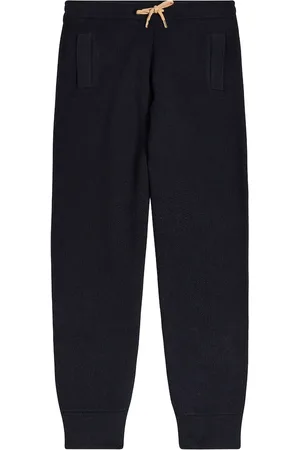 Chloé Chloé Kids Pantalones deportivos de algodón y lana