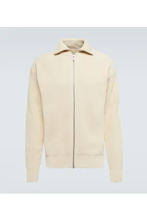 Jil Sander Chaqueta de algodón con cremallera