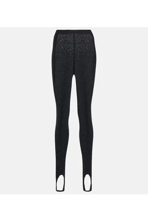 Khaite Leggings de encaje con fuseau