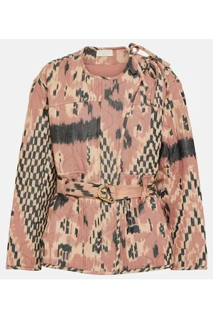 ULLA JOHNSON Chaqueta Savi estampada