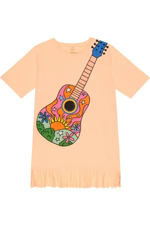 Stella McCartney Vestido camiseta de jersey de algodón