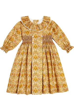 La Coqueta Vestido Roda de algodón floral