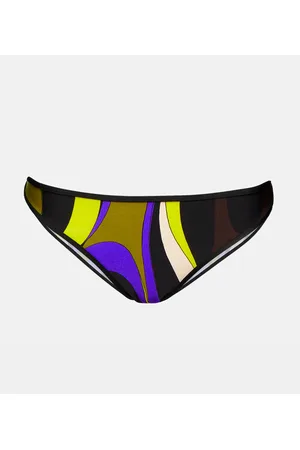 Puccini Braga de bikini con estampado Marmo
