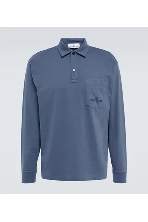 Stone Island Polo en punto de algodón
