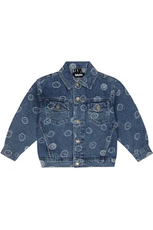 Molo Chaqueta en denim Hedley con estampado