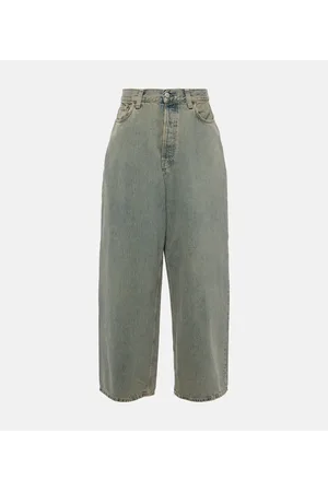 Acne Studios Jeans anchos Delta de tiro medio