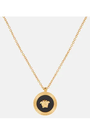 VERSACE Collar Medusa con colgante esmaltado