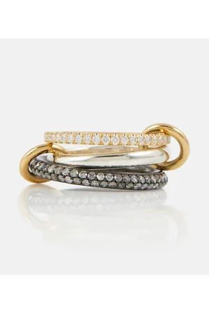SPINELLI KILCOLLIN Anillos unidos Scorpio de oro de 18 ct con diamantes