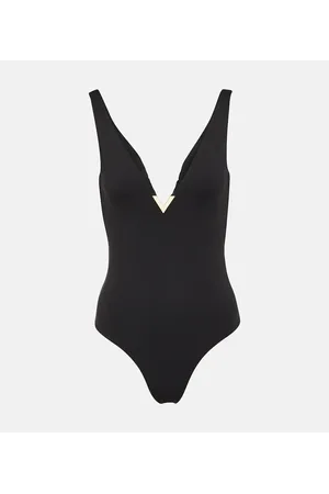 VALENTINO Bañador con cuello en pico