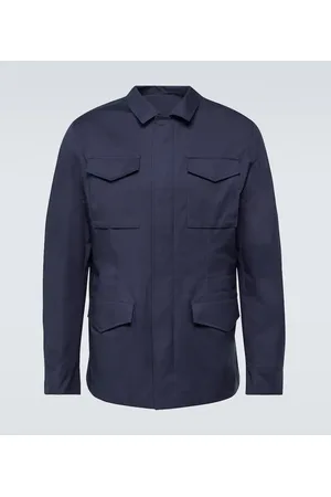 Brunello Cucinelli Chaqueta en mezcla de algodón