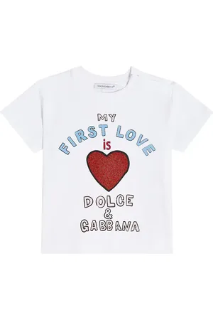 Dolce & Gabbana Bebé - camiseta en mezcla de algodón